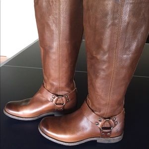 Frye Phillip Harness Tall Boots